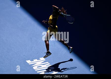 Cori Coco Gauff During The Australian Open 2024 Grand Slam Tennis ...