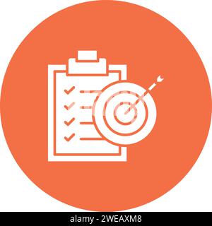 Goal Oriented icon vector image. Stock Vector