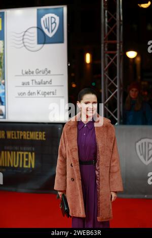 Berlin, Germany. 23rd Jan, 2024. Berlin: World premiere of 'Eine Million Minuten” at the Zoopalast. (Photo by Simone Kuhlmey/Pacific Press/Sipa USA) Credit: Sipa USA/Alamy Live News Stock Photo