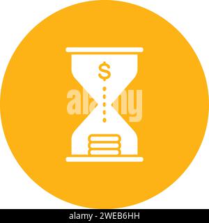 Investment Timing icon vector image. Stock Vector