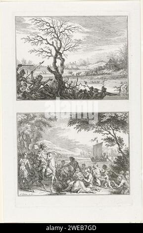 The Franks invade the land of the Batavians, 253, and submission of the ...
