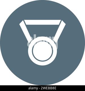 Medal icon vector image. Suitable for mobile application web application and print media. Stock Vector