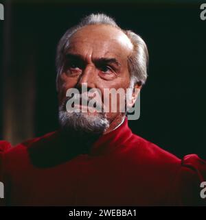 König Heinrich IV., Fernsehfilm nach dem Bühnenstück von William Shakespeare, Deutschland 1975, Regie: Werner Schlechte, Darsteller: Walter Rilla Stock Photo