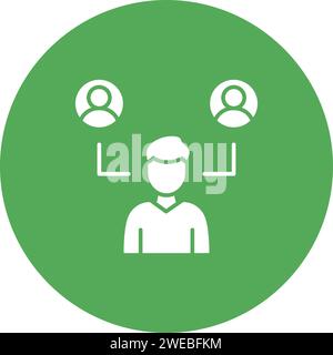 Out Source icon vector image. Suitable for mobile application web application and print media. Stock Vector