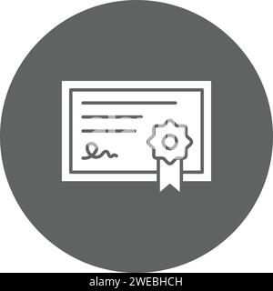 Patent icon vector image. Suitable for mobile application web application and print media. Stock Vector