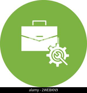 Portfolio Management icon vector image. Suitable for mobile application web application and print media. Stock Vector