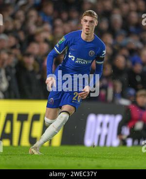 Chelsea's Cole Palmer in action during the Premier League match at ...