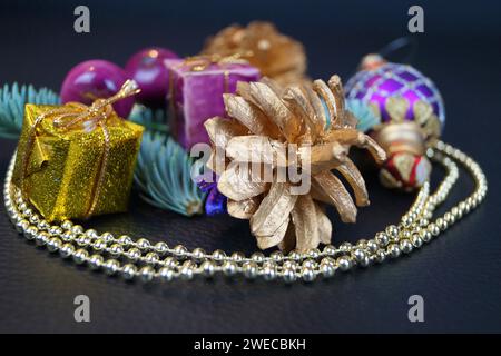 colourful Christmas decoration Stock Photo