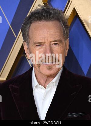 London, UK. 24th Jan, 2024. Bryan Cranston at the World Premiere of Argylle, London, UK, January 24, 2024. Photo by Stuart Hardy/ABACAPRESS.COM Credit: Abaca Press/Alamy Live News Stock Photo