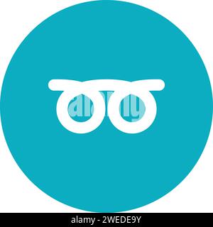 Curly Loop icon vector image. Stock Vector