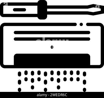 Icon for ac service,cleaner Stock Vector