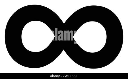 Infinity icon. Infinity symbol. Vector, modern, motion, logo, future, mobius, web, logotype, strip, image, space, emblem, arrow, object, technology. Stock Vector