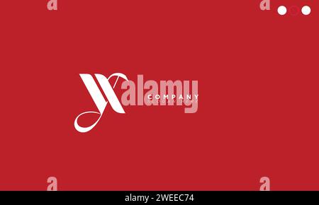 YR Alphabet letters Initials Monogram logo Stock Vector