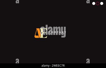 AE Alphabet letters Initials Monogram logo Stock Vector Image & Art - Alamy