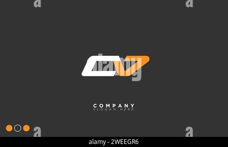 CV Alphabet letters Initials Monogram logo Stock Vector Image & Art - Alamy