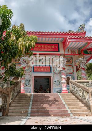 Chinese Temple of Guanyin in the south of Koh Samui Stock Photo