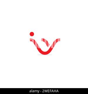 IVY Logo. Letter IY Logo Design Stock Vector