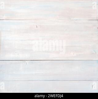 White-blue background.  Texture of old rustic table. Stock Photo
