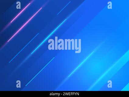 Vector abstract blue background in EPS 10 Stock Vector