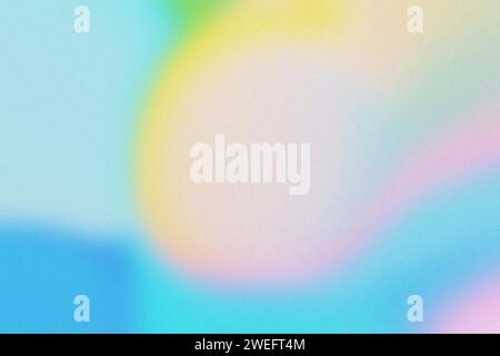 Smooth Grainy Gradient illustration Dreamy Background Stock Photo