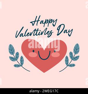 Capture the essence of love with this charming Vector Illustration depicting a symbol in a sweet embrace, perfect for expressing affection on Valentin Stock Vector