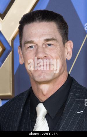 London, UK. 24th January, 2024. John Cena attends the world premiere of 'Argylle' at the Odeon Luxe cinema in Leicester Square. Credit: Wiktor Szymanowicz/Alamy Live News Stock Photo