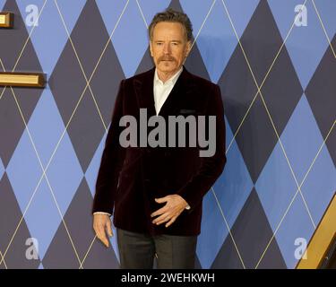 Bryan Cranston attends the Argylle World Premiere at Odeon Luxe in Leicester Square, London. Stock Photo