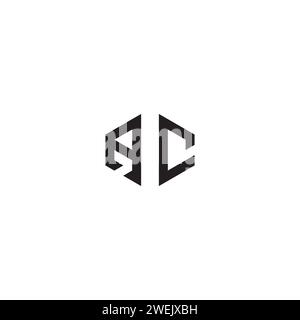 AC abstract concept in high quality professional design that will print well across any print media Stock Vector