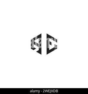 AE abstract concept in high quality professional design that will print well across any print media Stock Vector