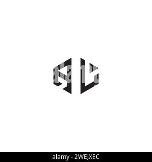 AL abstract concept in high quality professional design that will print well across any print media Stock Vector