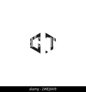 CT abstract concept in high quality professional design that will print well across any print media Stock Vector