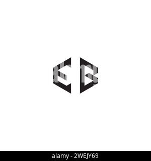 EG abstract concept in high quality professional design that will print well across any print media Stock Vector