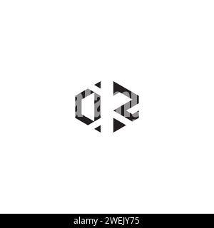 DZ abstract concept in high quality professional design that will print well across any print media Stock Vector