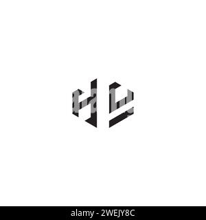 HV abstract concept in high quality professional design that will print well across any print media Stock Vector