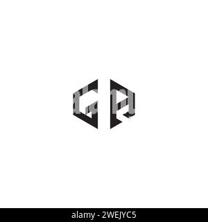 GA abstract concept in high quality professional design that will print well across any print media Stock Vector