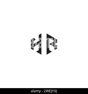 HR abstract concept in high quality professional design that will print well across any print media Stock Vector