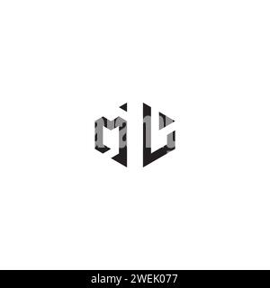 ML abstract concept in high quality professional design that will print well across any print media Stock Vector