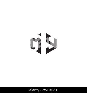MY abstract concept in high quality professional design that will print well across any print media Stock Vector