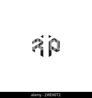 RP abstract concept in high quality professional design that will print well across any print media Stock Vector