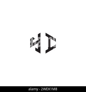 YI abstract concept in high quality professional design that will print well across any print media Stock Vector