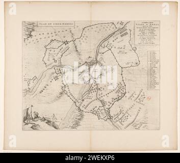 Map of the siege of Arras by the French, 1640, Anonymous, 1649 - 1674 ...