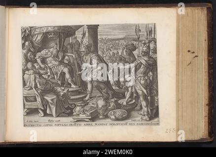 Holofernes for Nebuchadnessar, Maerten de Vos, 1596 - 1643 print The ...