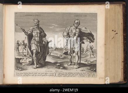 King Cyrus and King Cambyses, Anonymous, After Pieter de Jode (I), c ...