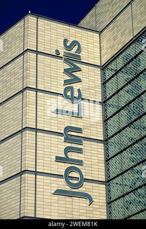 John Lewis store, The Hayes, Cardiff, Wales, UK. Stock Photo