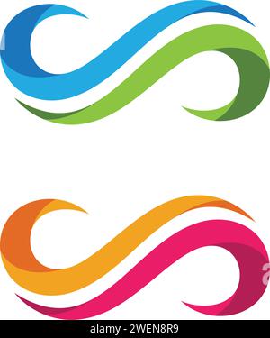 S letter logo icon design template Stock Vector