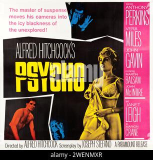 Psycho (Paramount, 1960) by The Master of Supspense, Alfred Hitchcock - Anthony Perkins, Vera Miles, John Gavin Stock Photo