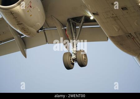 Airbus im Anflug Stock Photo