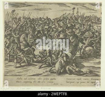 Camillus's death in the battle between Greeks and Romans, Antonio ...