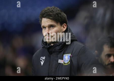Sheffield, UK. 26th Jan, 2024. Sheffield Wednesday Manager Danny Rohl during the Sheffield Wednesday FC v Coventry City FC Emirates FA Cup 4th round match at Hillsborough Stadium, Sheffield, England, United Kingdom on 26 January 2024 Credit: Every Second Media/Alamy Live News Stock Photo