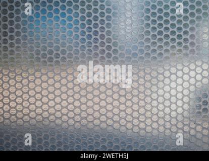 Dark Metallic Hexagon Grid Seamless Mesh Texture Background Stock Photo